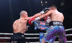 Никита Цзю досрочно выиграл бой за чемпионский титул WBO. Видео