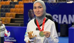 Казахстанка Камиля Досмалова выиграла чемпионат Азии по пара таеквондо