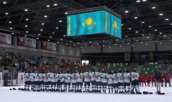 Прямая трансляция матча Казахстана за выход в элиту чемпионата мира по хоккею