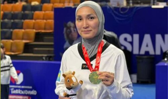 Казахстанка Камиля Досмалова выиграла чемпионат Азии по пара таеквондо