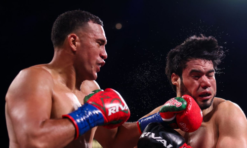 Давид Бенавидес нокаутировал Хильберто Рамиреса и забрал титул WBO. Видео