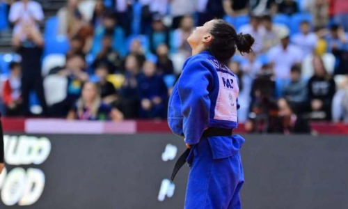 Казахстанская дзюдоистка Сарсенова осталась без медали Grand Slam в Астане