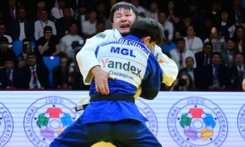 Дзюдоист из Монголии победил трех казахстанцев и выиграл Grand Slam в Астане