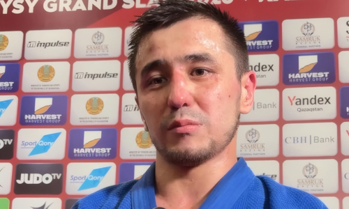 Ансарбек Гайнуллин высказался после «бронзы» на Grand Slam в Астане