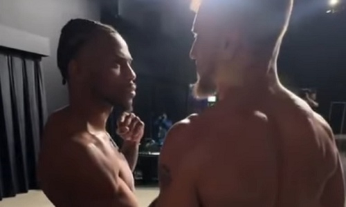 Веретенников провел дуэль взглядов с Уильямсом перед боем UFC. Видео