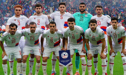 Сборная Армении назвала состав на товарищеский матч с Казахстаном