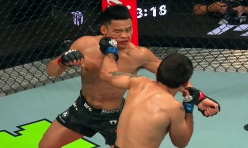 Дебютант UFC Вера победил нокаутом в первом раунде. Видео