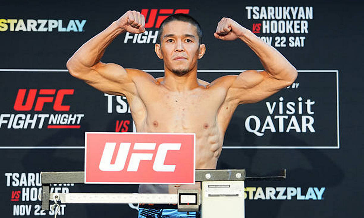 Асу Алмабаев узнал место в обновлённом рейтинге UFC