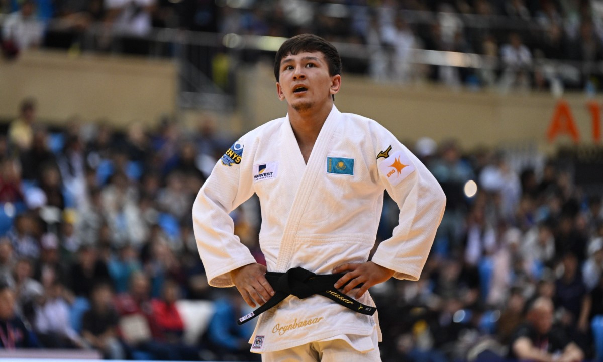 Казахстанский дзюдоист Талгат Орынбасар вышел в финал Grand Slam в Астане