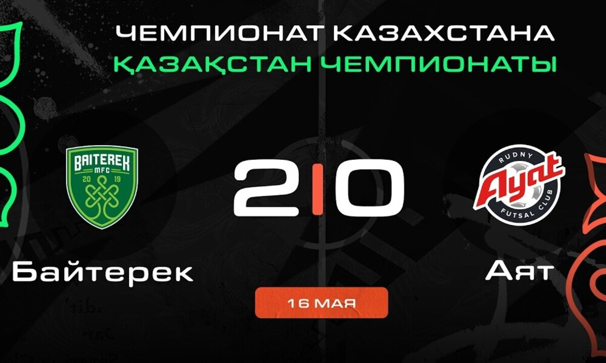 Видеообзор матча чемпионата Казахстана «Байтерек» — «Аят» 2:0