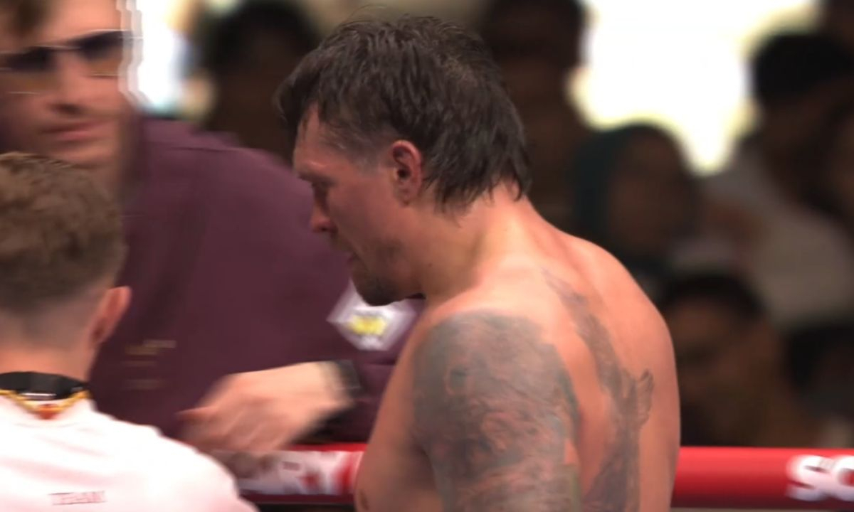 Видео нокаута в бою Усик — Верхувен за титул WBC