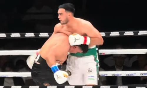 Видео полного боя Лазизбек Муллажонов — Луис Хосе Марин Гарсия за титул WBC