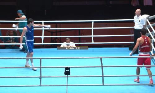 Аккалыков показал отношение к судейству в World Boxing после поражения от Умматалиева. Видео