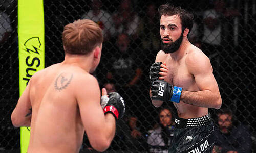 Боец из Грузии Танзилови потерпел первое поражение в дебюте в UFC