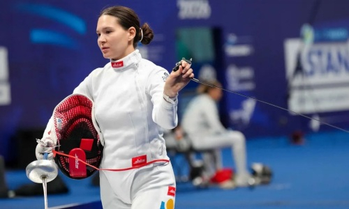 Ирина Бакалдина высказалась после исторической медали Казахстана на ЧА по фехтованию