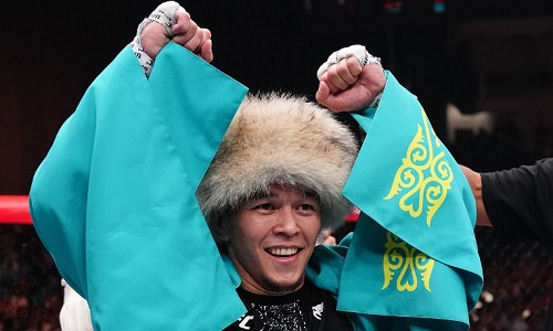 Алмабаев получил бонус от UFC за лучшее выступление на турнире в Баку