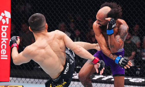 Американский эксперт объяснил яркую победу Алмабаева над Джонсоном в UFC