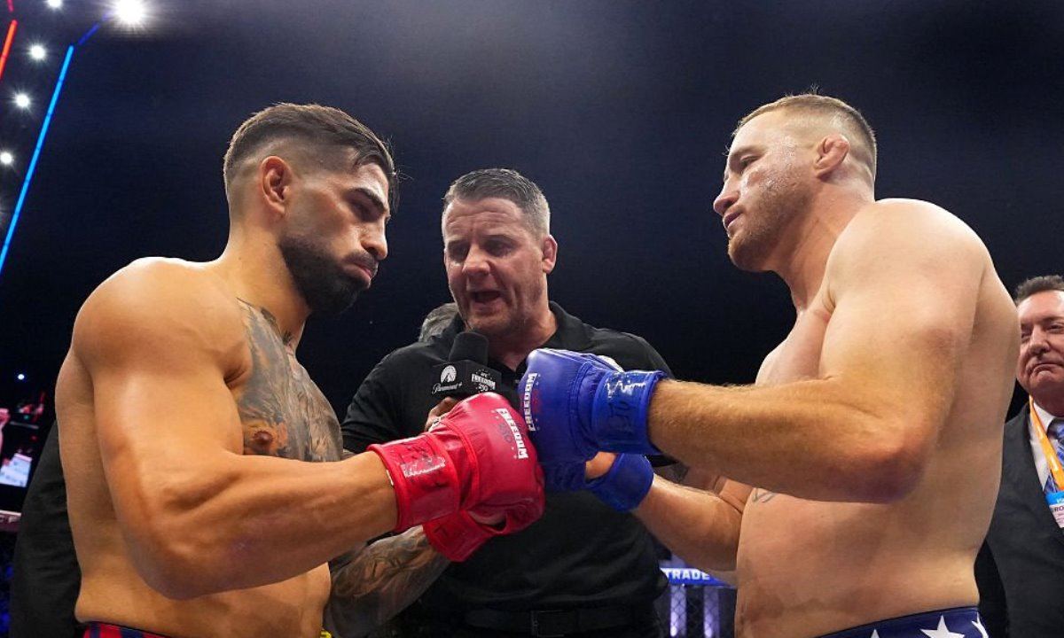 Гэтжи сделал заявление о победе над Топурией на турнире UFC в Белом доме