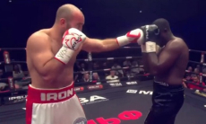 Видео нокаута в бою Гассиев — Кадиру за титул WBA
