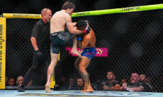 Непобежденный британец Райли оформил финиш на UFC 329. Видео