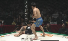 Видео нокаута с одного удара в бою Каршыги Даутбека на турнире Rizin FF в Японии