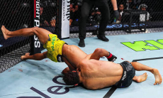 Французский боец задушил бразильца в первом раунде UFC. Видео