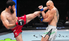 Видео полного боя Анкалаев — Гуськов с нокаутом в UFC