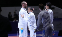 Казахстан выиграл историческое «золото» на чемпионате мира по фехтованию