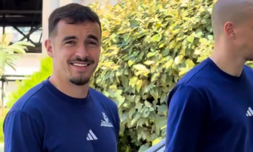 Иван Башич прибыл в «Астану» перед стартом в Лиге Конференций. Видео