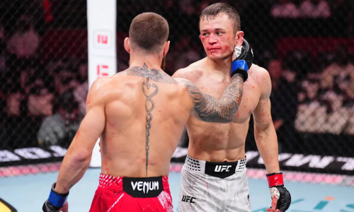 Стало известно о шансах Бекзата Алмахана остаться в UFC