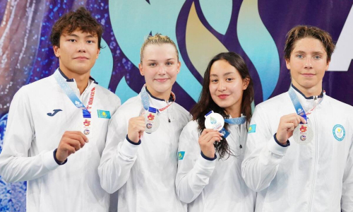 Казахстан выиграл 16 медалей на юношеском ЧА-2026 по плаванию