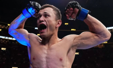 Бекзат Алмахан анонсировал первый бой после ухода из UFC