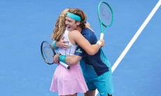 Видео эмоций Андреевой и Рублева после победного камбэка с чемпионами US Open