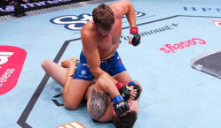 Нокаутом в первом раунде закончился поединок грузинского бойца в UFC. Видео