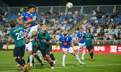 Со счетом 5:0 закончился матч за плей-офф еврокубков