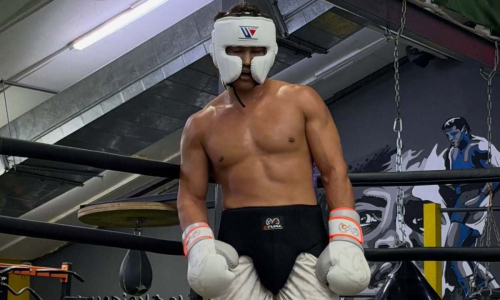 Еркебулан Токтар провел спарринг с чемпионом Азии и Казахстана
