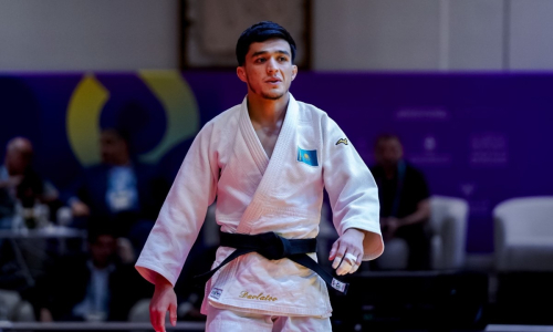 Казахстанец победил олимпийского чемпиона и вышел в полуфинал Grand Slam по дзюдо