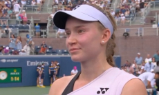 Елена Рыбакина высказалась после первой победы на US Open-2026