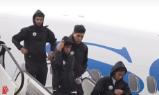 КФФ показала видео прибытия сборной Казахстана на Фарерские острова