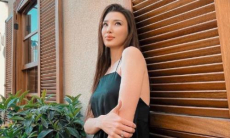 «В этого красавчика». Сабина Алтынбекова показала своего отца. Фото