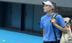 Елена Рыбакина впервые вышла на корт после триумфа на US Open-2026