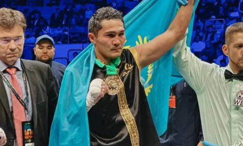Мейирим Нурсултанов сделал заявление перед боем за титул WBC