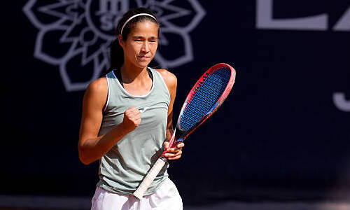 Казахстанская теннисистка вырвала победу в финале турнира WTA