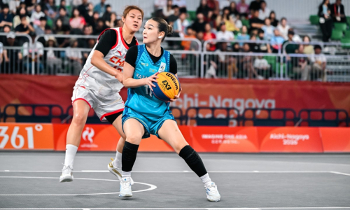Женская сборная Казахстана уступила Китаю на Азиаде в баскетболе 3×3