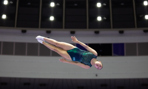 Казахстанка вышла в финал Азиады в батутной гимнастике
