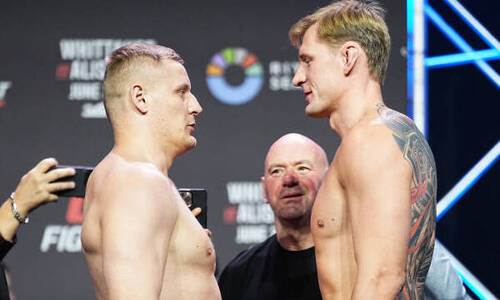 Шлеменко сравнил шансы Павловича и Волкова получить титульный бой в UFC