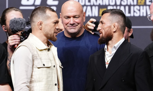 Петр Ян и Мераб Двалишвили прошли взвешивание перед боем на UFC 333. Видео
